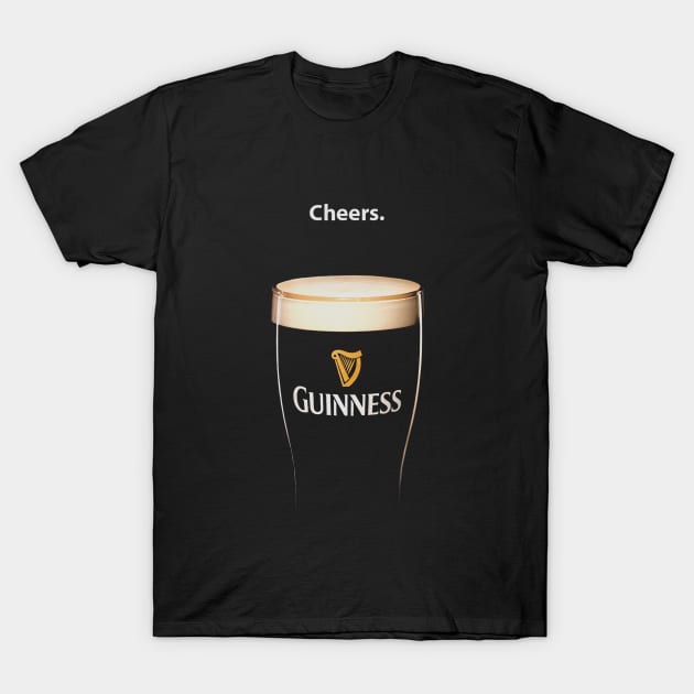 Cheers, T-Shirt by Miguelittle Camilia